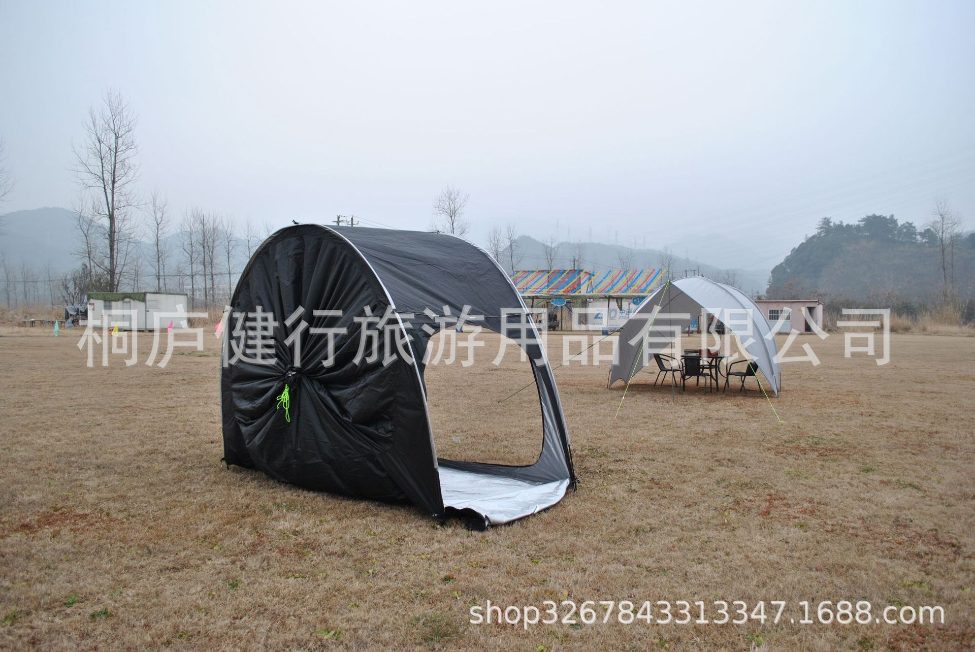 Cheap Goat Tents Outdoor Car Trunk Tent Sunshade Rainproof Tailgate Shade Awning Tent For SUV Car Self Driving Tour Barbecue Camping Tool   